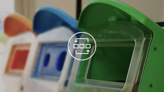 Papeleras de reciclaje
